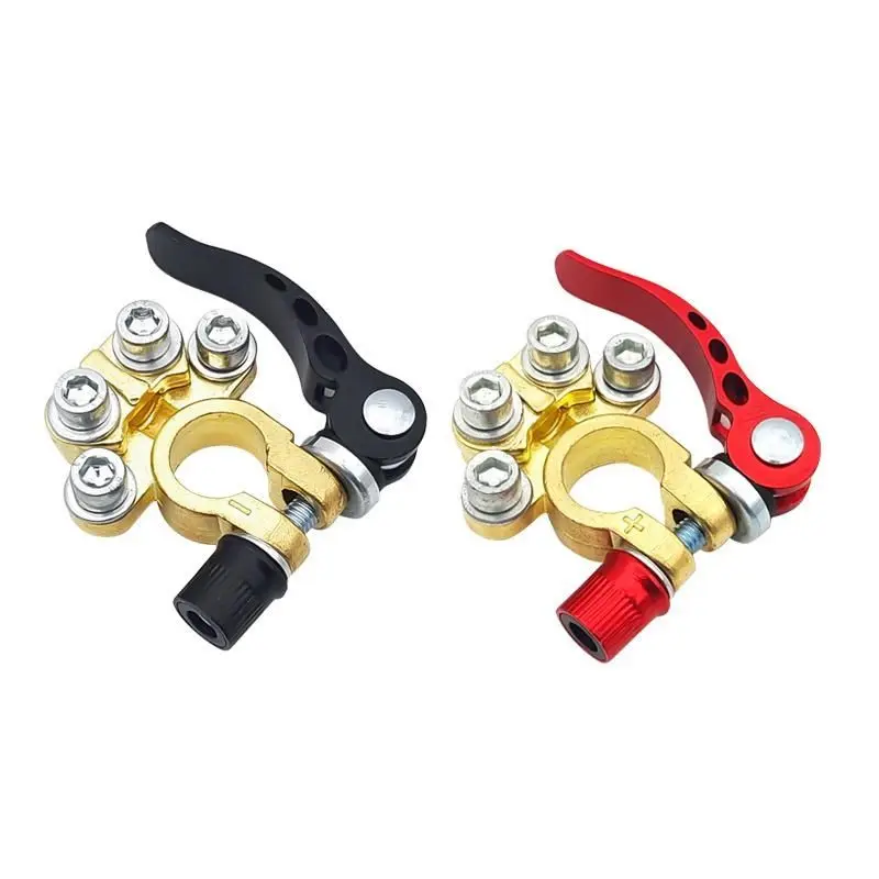 Battery Terminal Clamps Quick Release Brass - Terminal de Bateria de Liberação Rápida