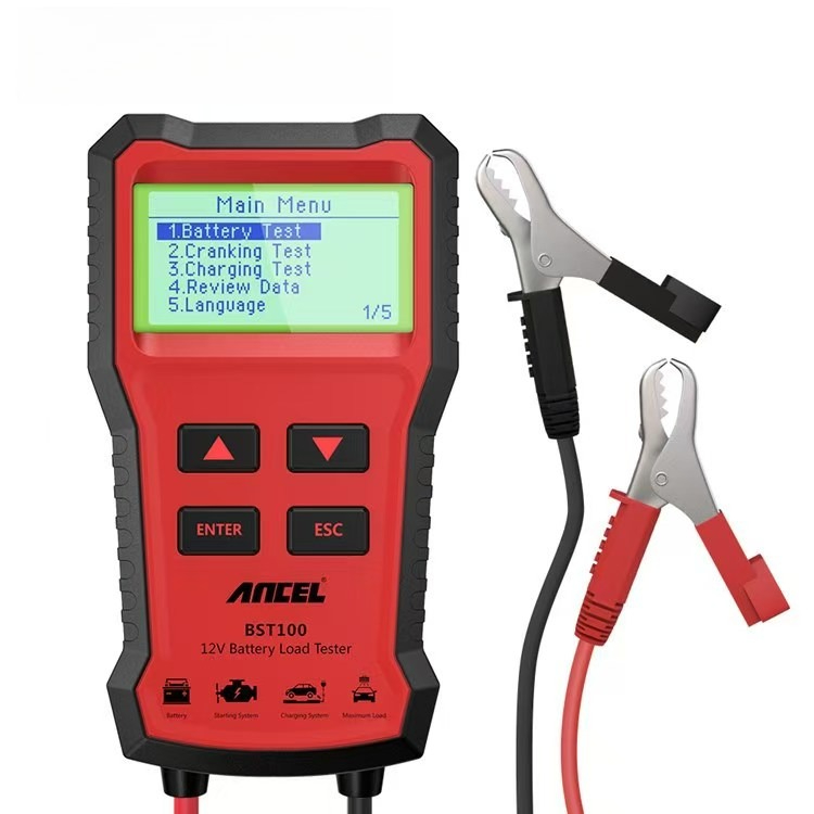 Car Battery Load Tester Digital Cranking - HOT ANCEL BST100 Testador de Bateria
