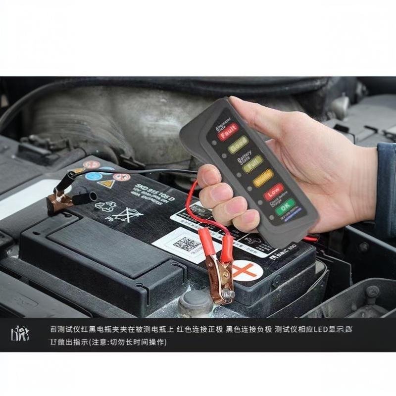 Alternator Tester Digital Diagnostic Tool - Mini testador de bateria de carro