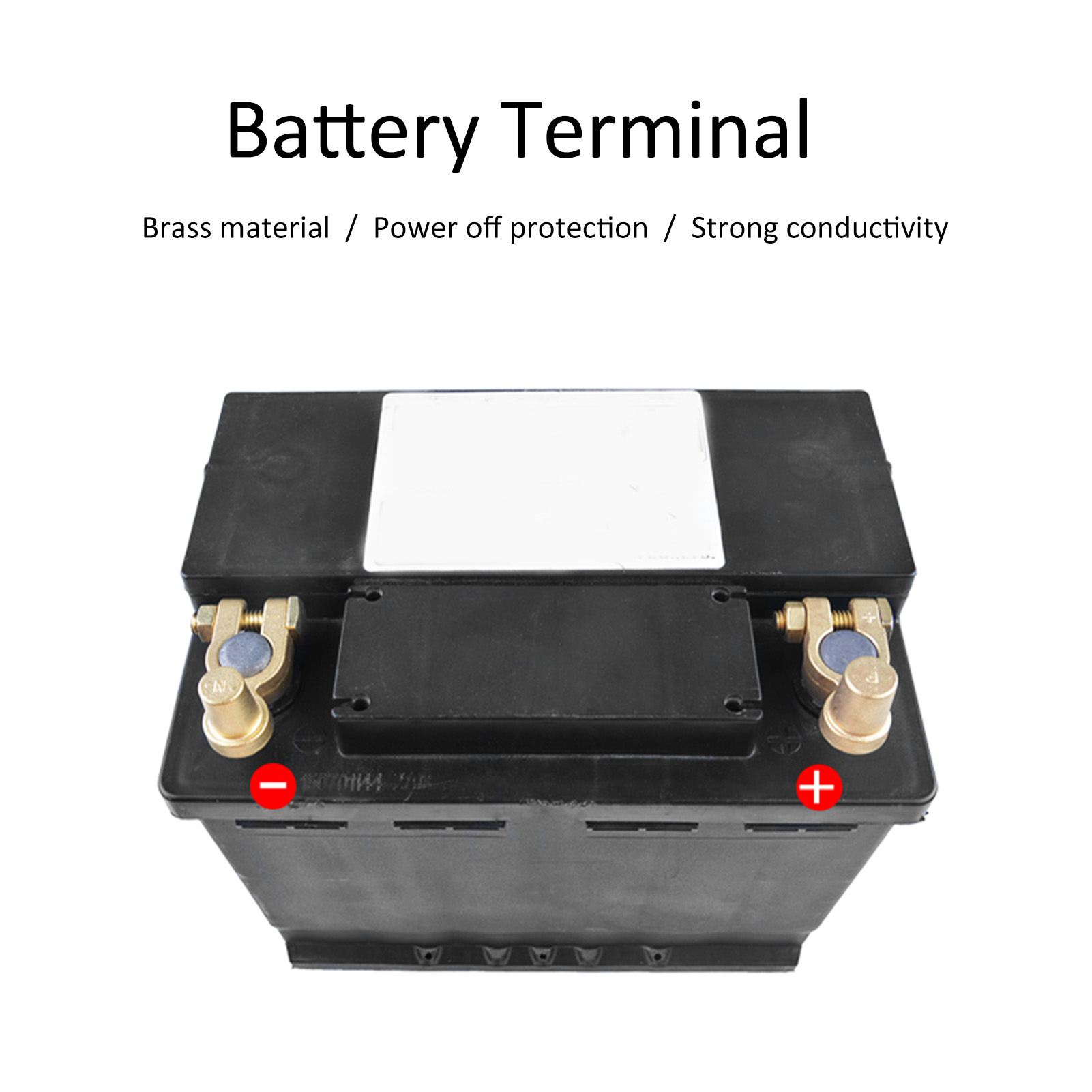 Terminal de bateria positivo e - Battery Terminal Clamps Quick Release Brass avaliação e preço