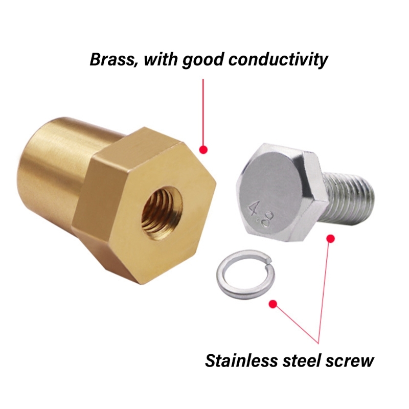 1 par braçadeiras para termina - Battery Terminal Clamps Quick Release Brass avaliação e preço