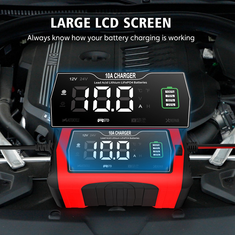 10a carregamento automático pa - Lifepo4 Battery Charger Smart Automatic avaliação e preço