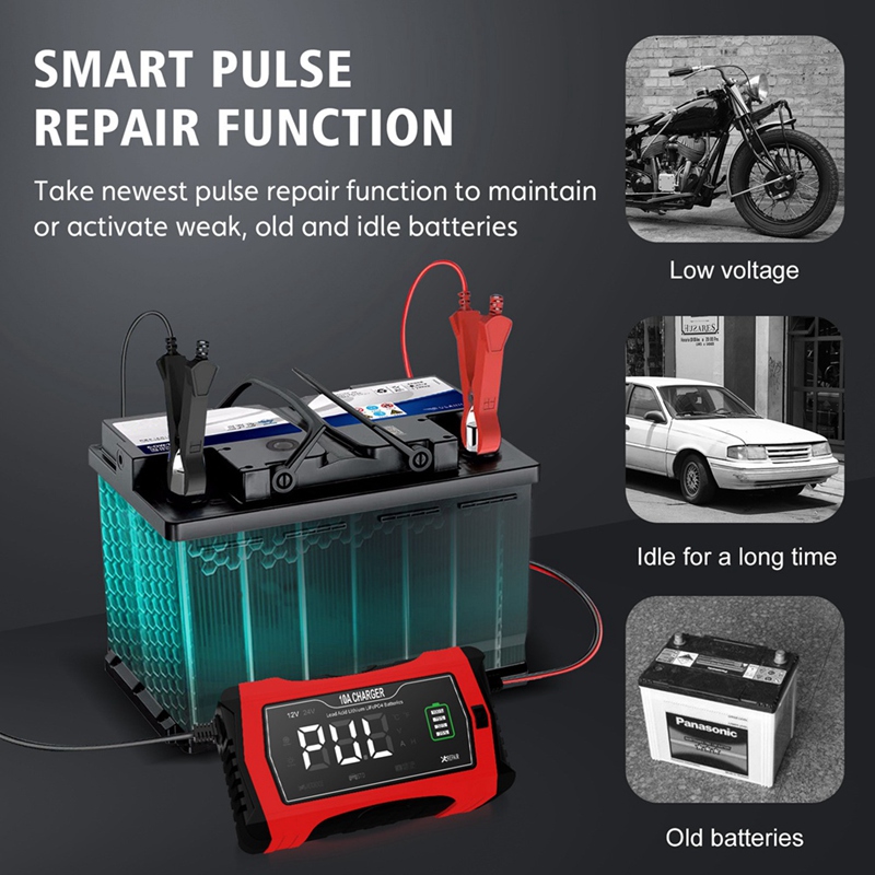 10a carregamento automático pa - Lifepo4 Battery Charger Smart Automatic avaliação e preço