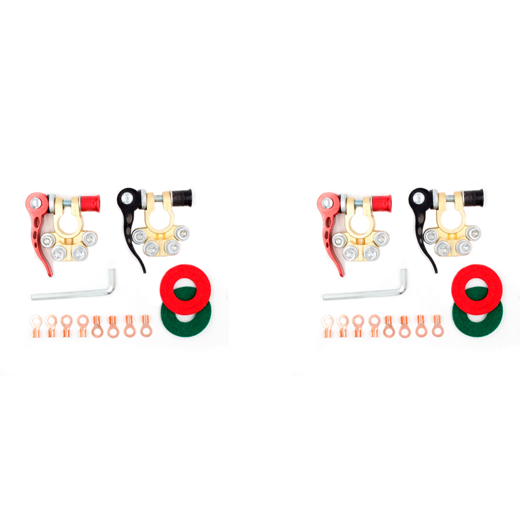 Terminais de Bateria de Libera - Battery Terminal Clamps Quick Release Brass avaliação e preço