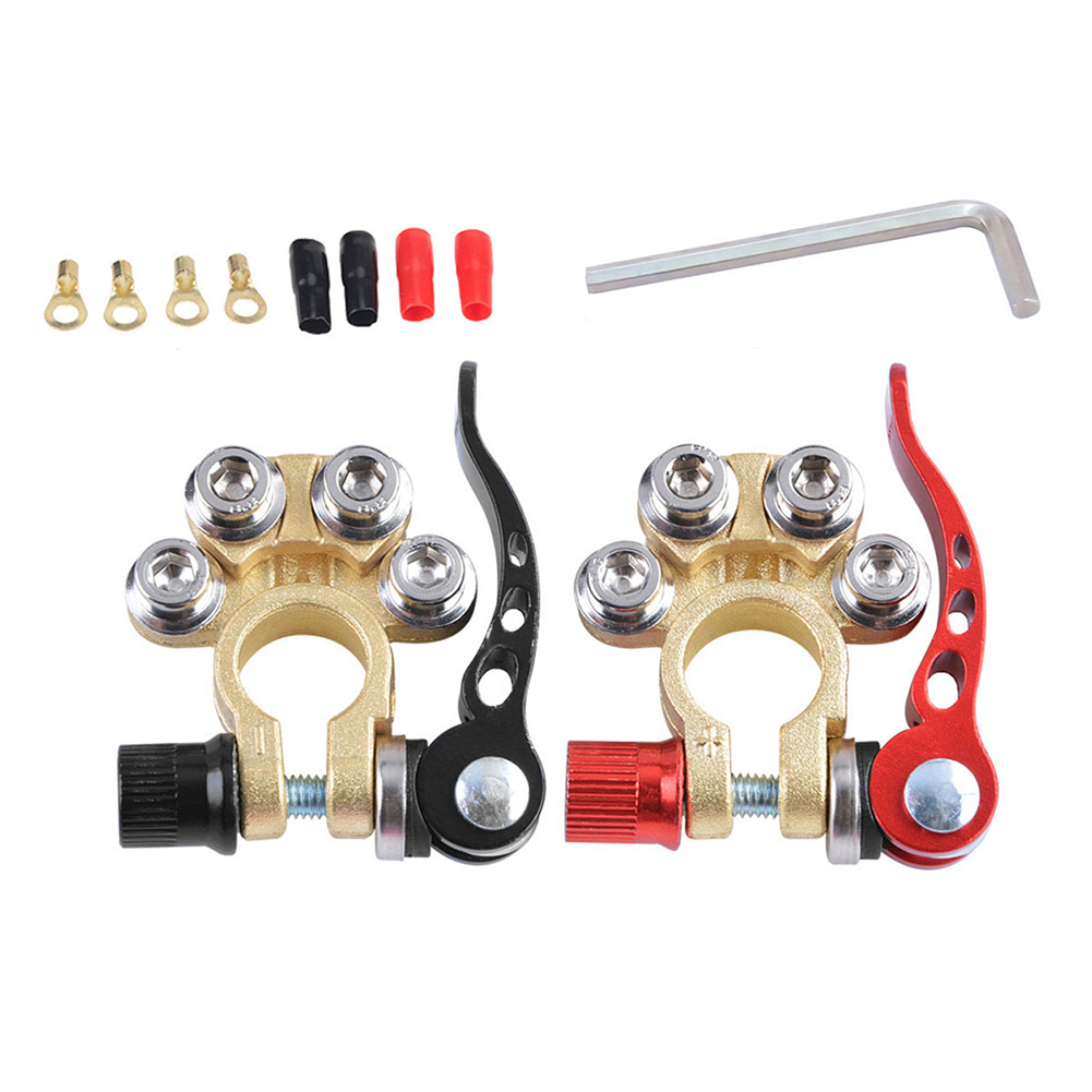 Conectores de Terminal de Bate - Battery Terminal Clamps Quick Release Brass avaliação e preço