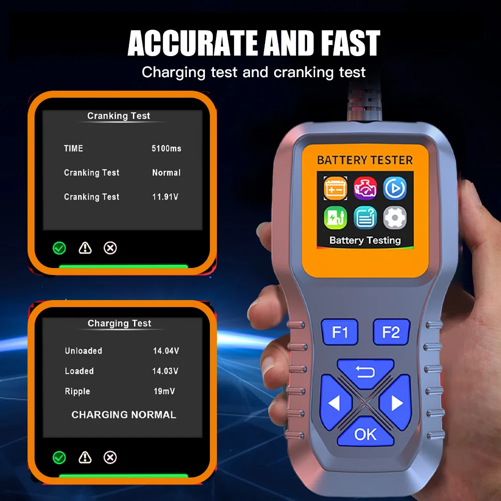 Testador de Bateria Automotiva - Alternator Tester Digital Diagnostic Tool avaliação e preço