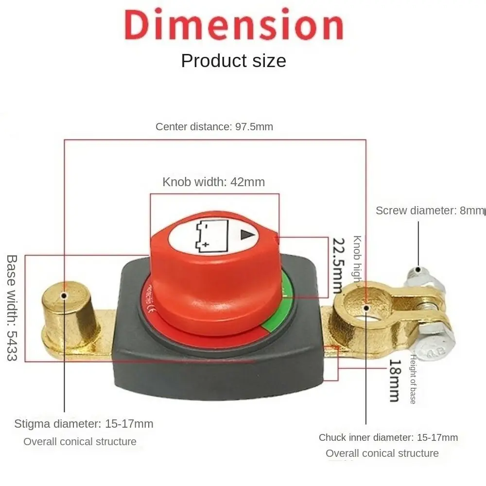 Interruptor de Desconexão de B - Battery Disconnect Switch Master Cut Off avaliação e preço