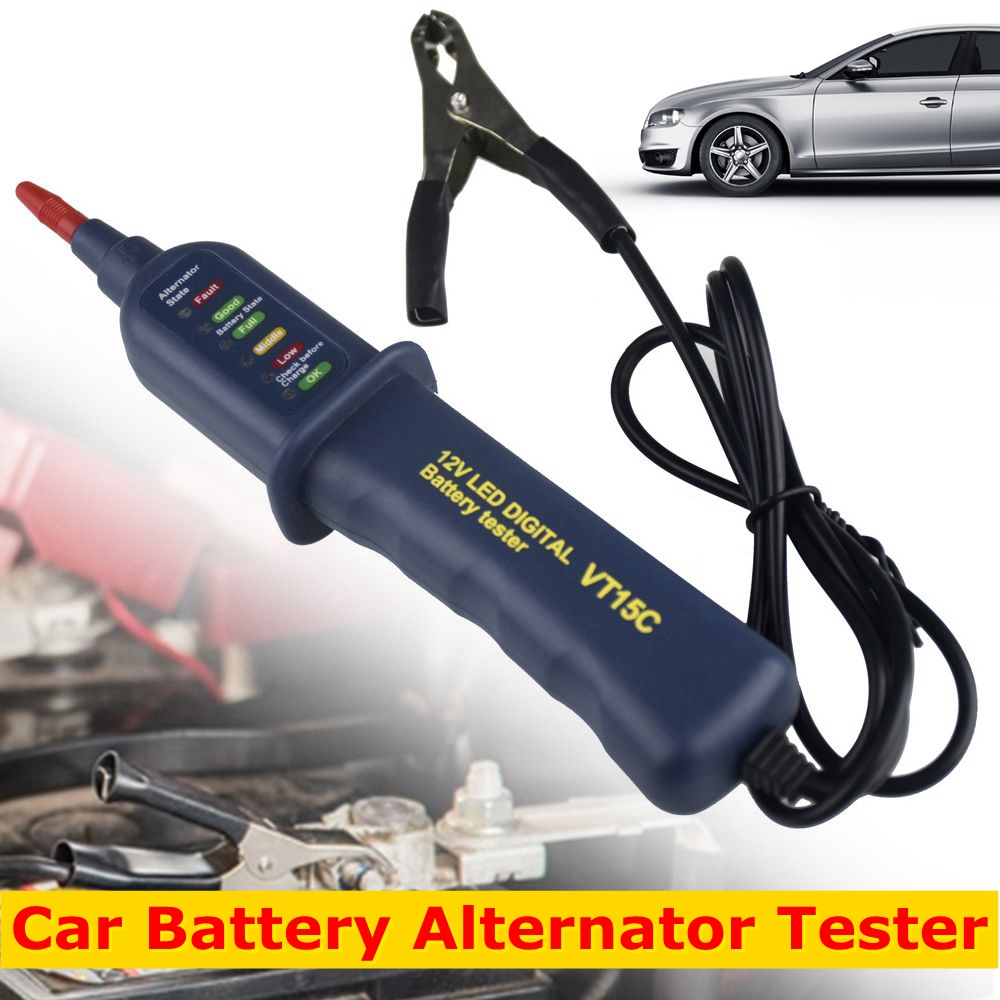 Mini testador de bateria de ca - Alternator Tester Digital Diagnostic Tool avaliação e preço