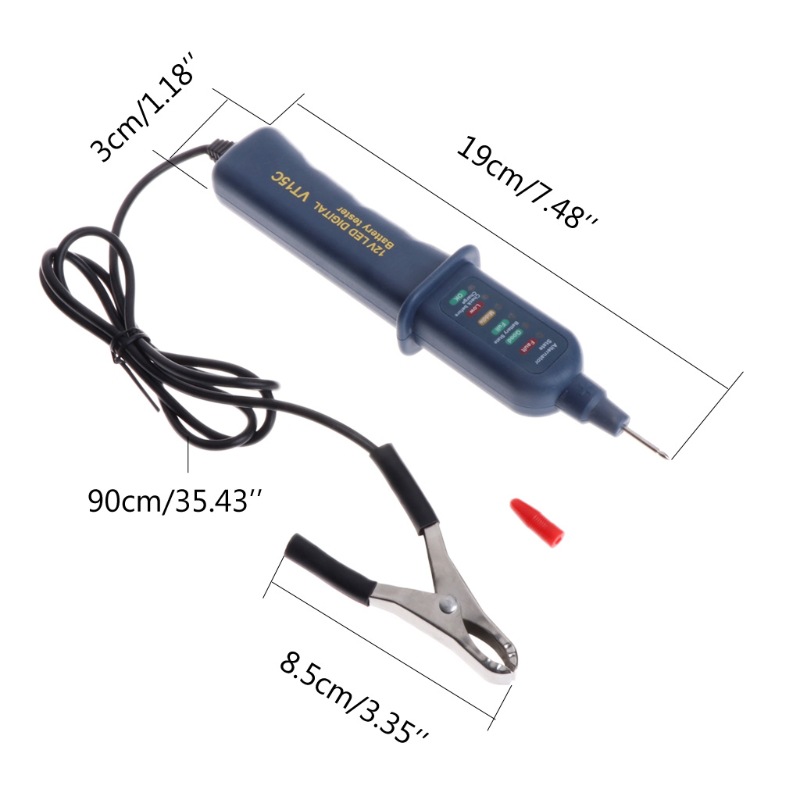 Mini testador de bateria de ca - Alternator Tester Digital Diagnostic Tool avaliação e preço