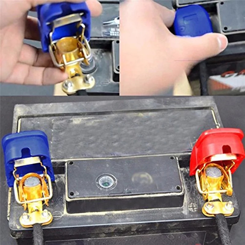 Terminais de Bateria de Libera - Battery Terminal Clamps Quick Release Brass avaliação e preço