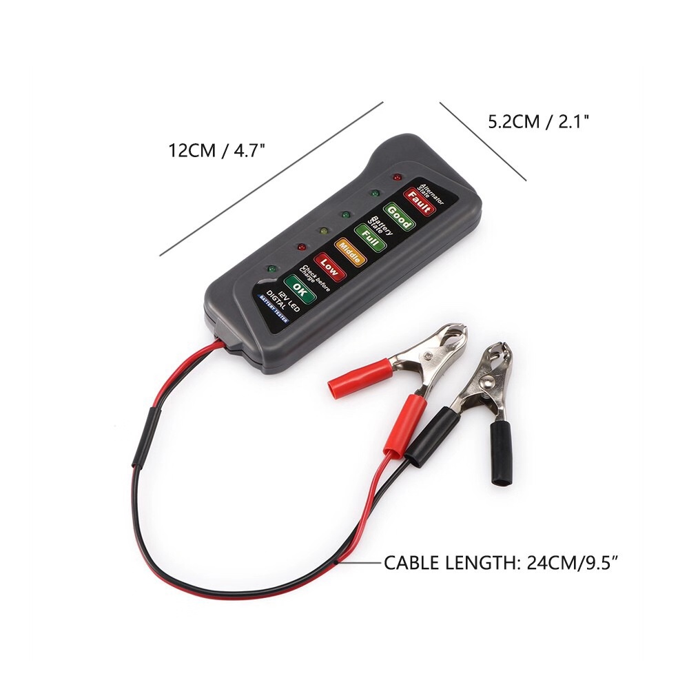 Testador de bateria de carro 1 - Alternator Tester Digital Diagnostic Tool avaliação e preço