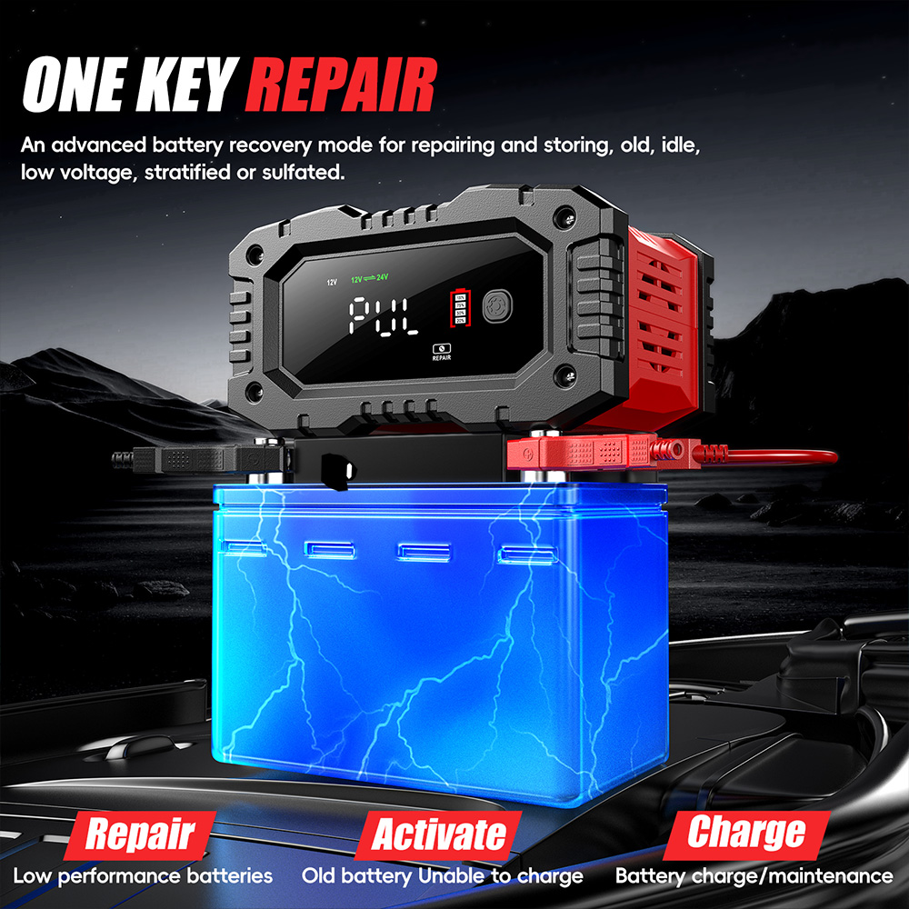 Carregador de Bateria Intelige - Smart Car Battery Charger 12V 24V 20A avaliação e preço