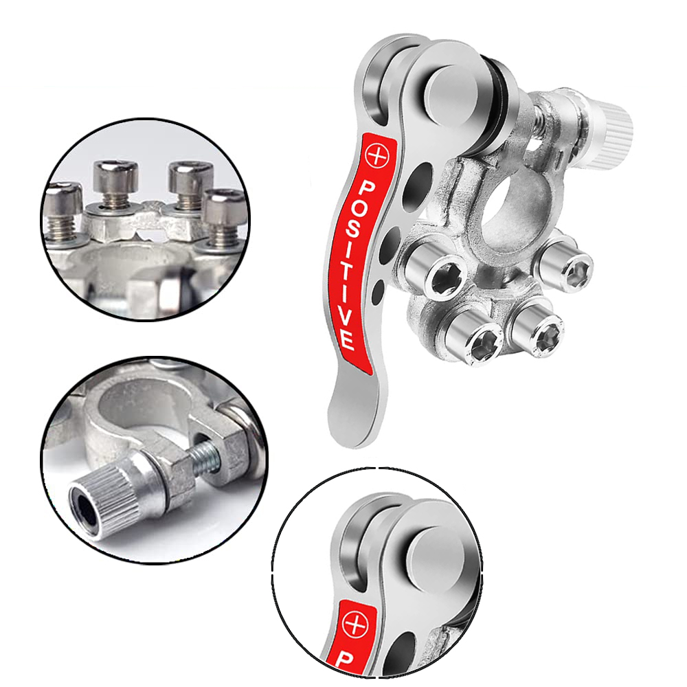 Terminal De Bateria De Carro L - Battery Terminal Clamps Quick Release Brass avaliação e preço