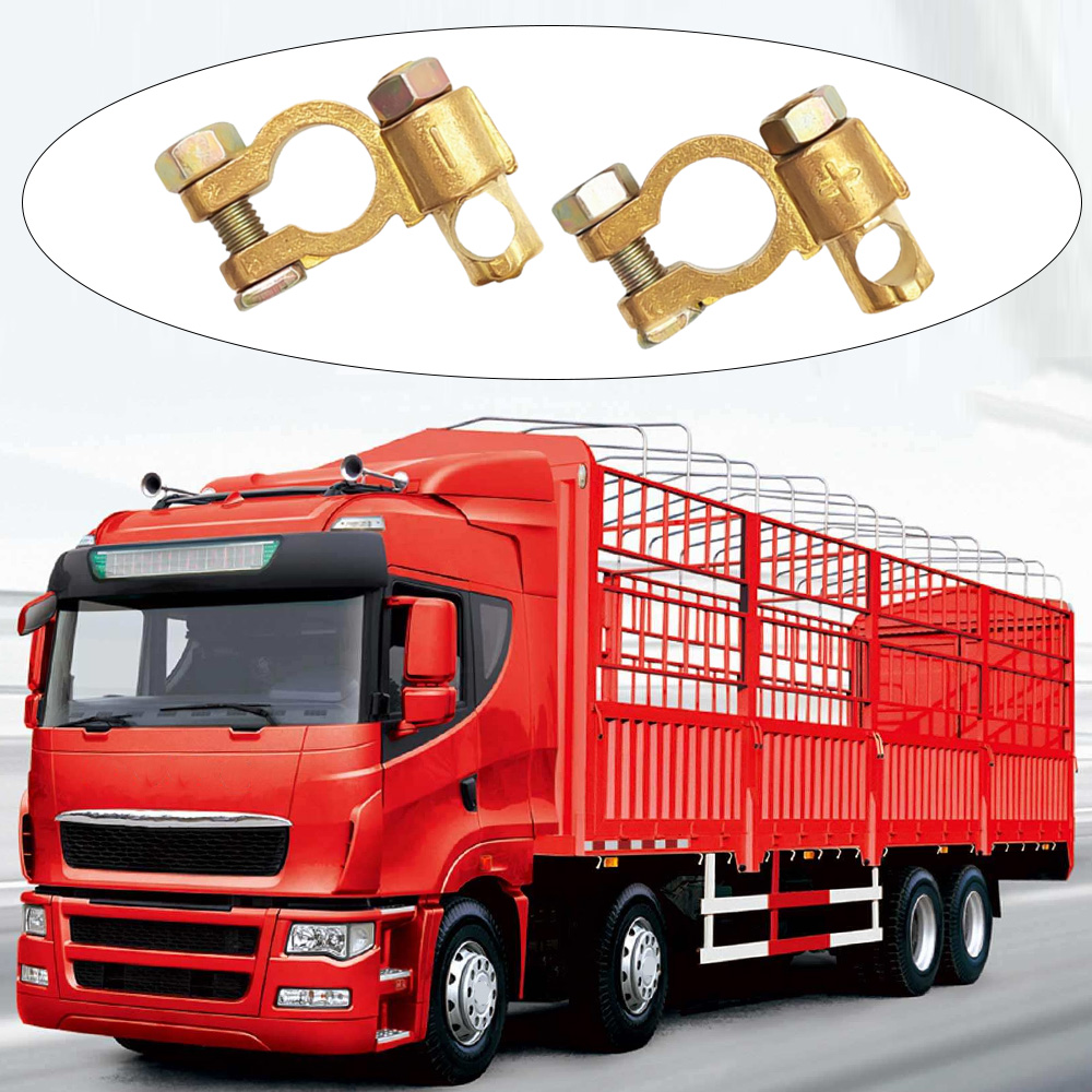 Terminais de bateria positiva  - Battery Terminal Clamps Quick Release Brass avaliação e preço