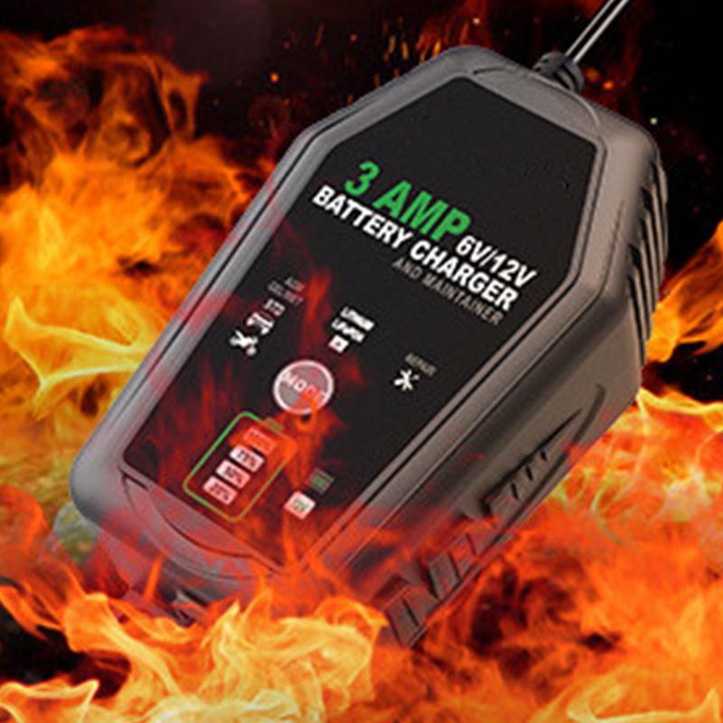 3000ma 6v 12v totalmente autom - Lifepo4 Battery Charger Smart Automatic avaliação e preço